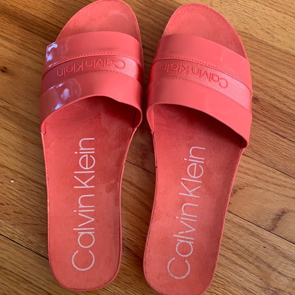 Calvin Klein slides
